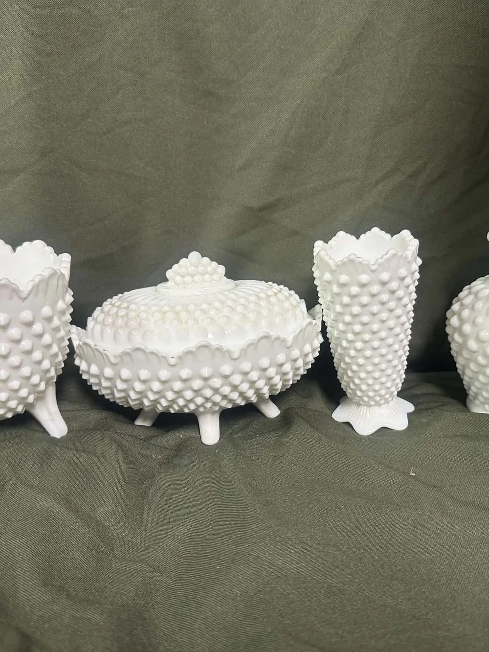 Fenton Art Glass elegant white